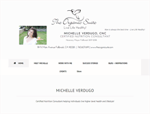 Tablet Screenshot of michelleverdugo.com